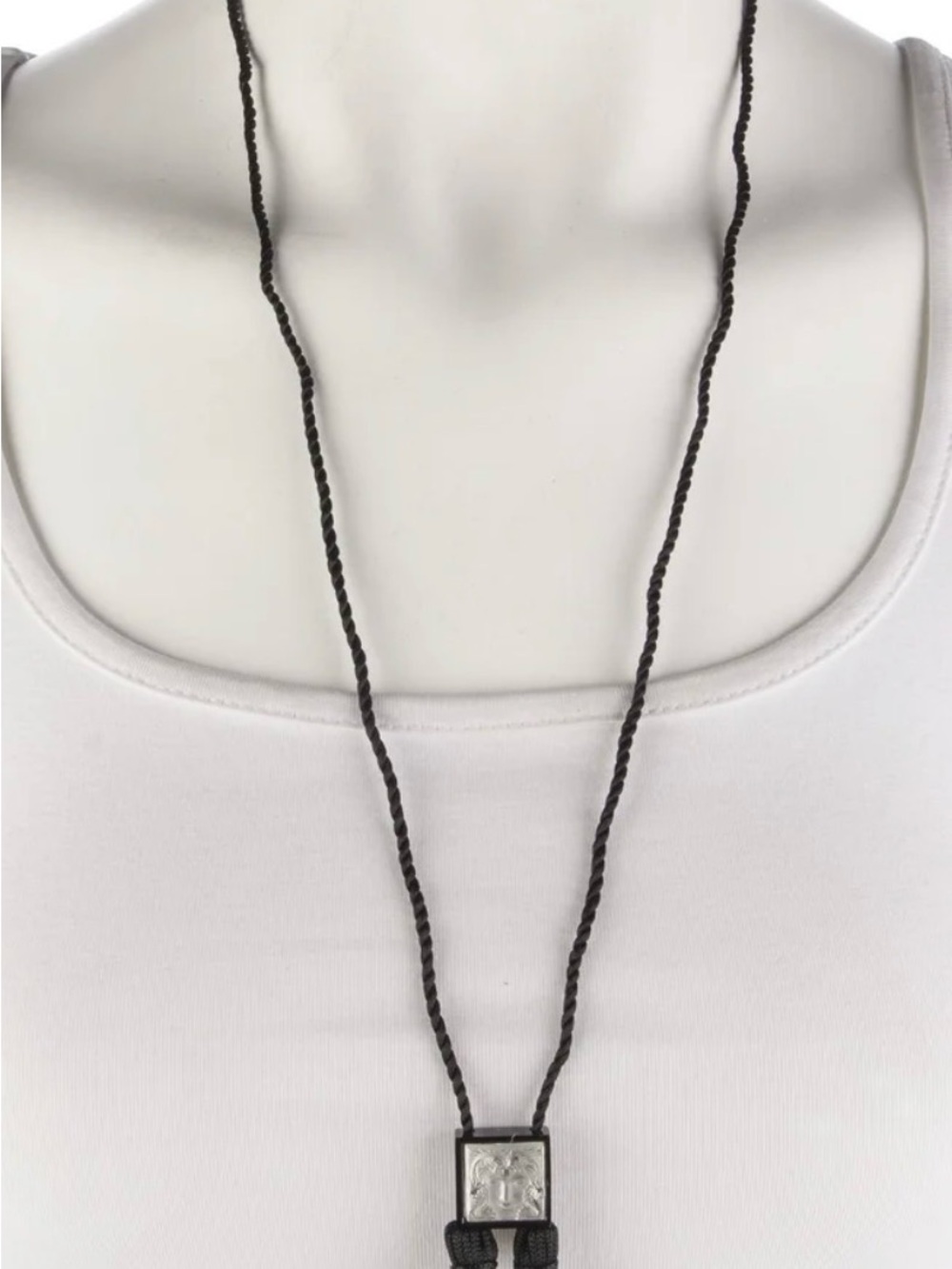 Lalique Braided Lariat Necklace - Picture 4 of 4